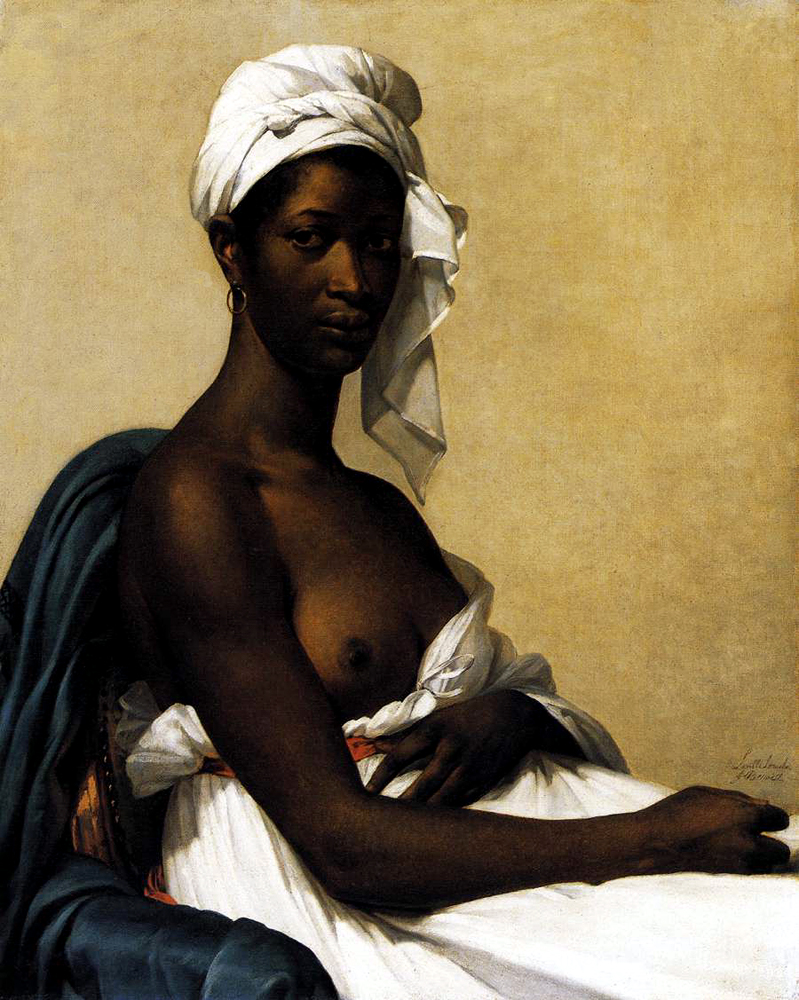 799px x 1000px - Portrait of a Negress [Marie-Guillemine Benoist] | Sartle - Rogue Art  History
