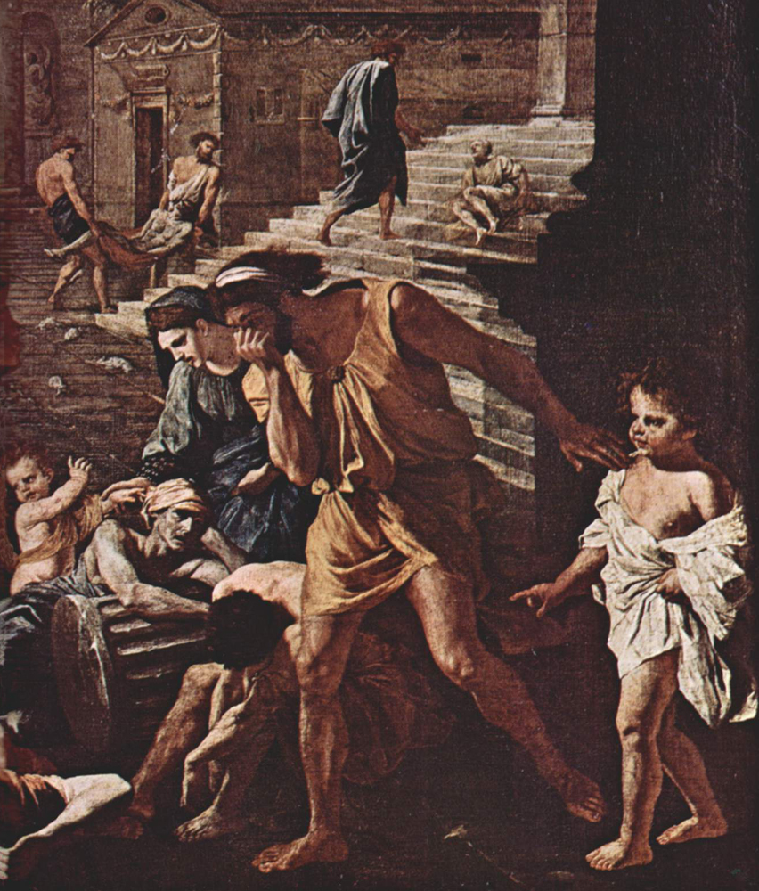 The Plague at Ashdod Nicolas Poussin Sartle Rogue 