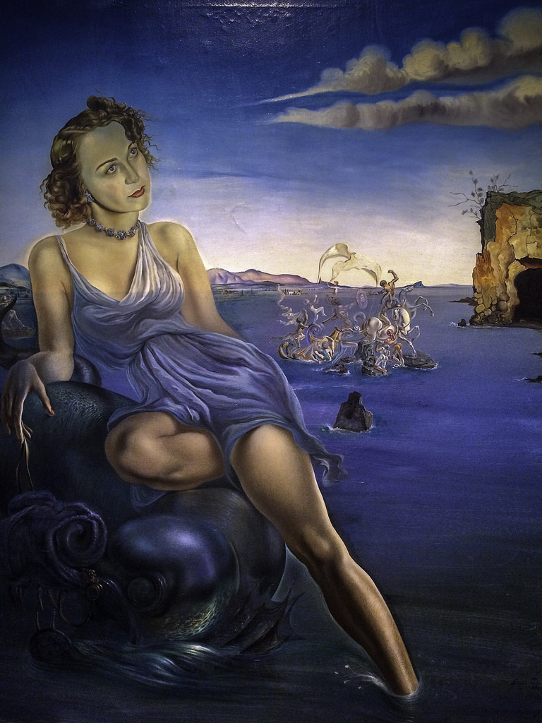 Portrait Of Dorothy Spreckels Munn [salvador Dali