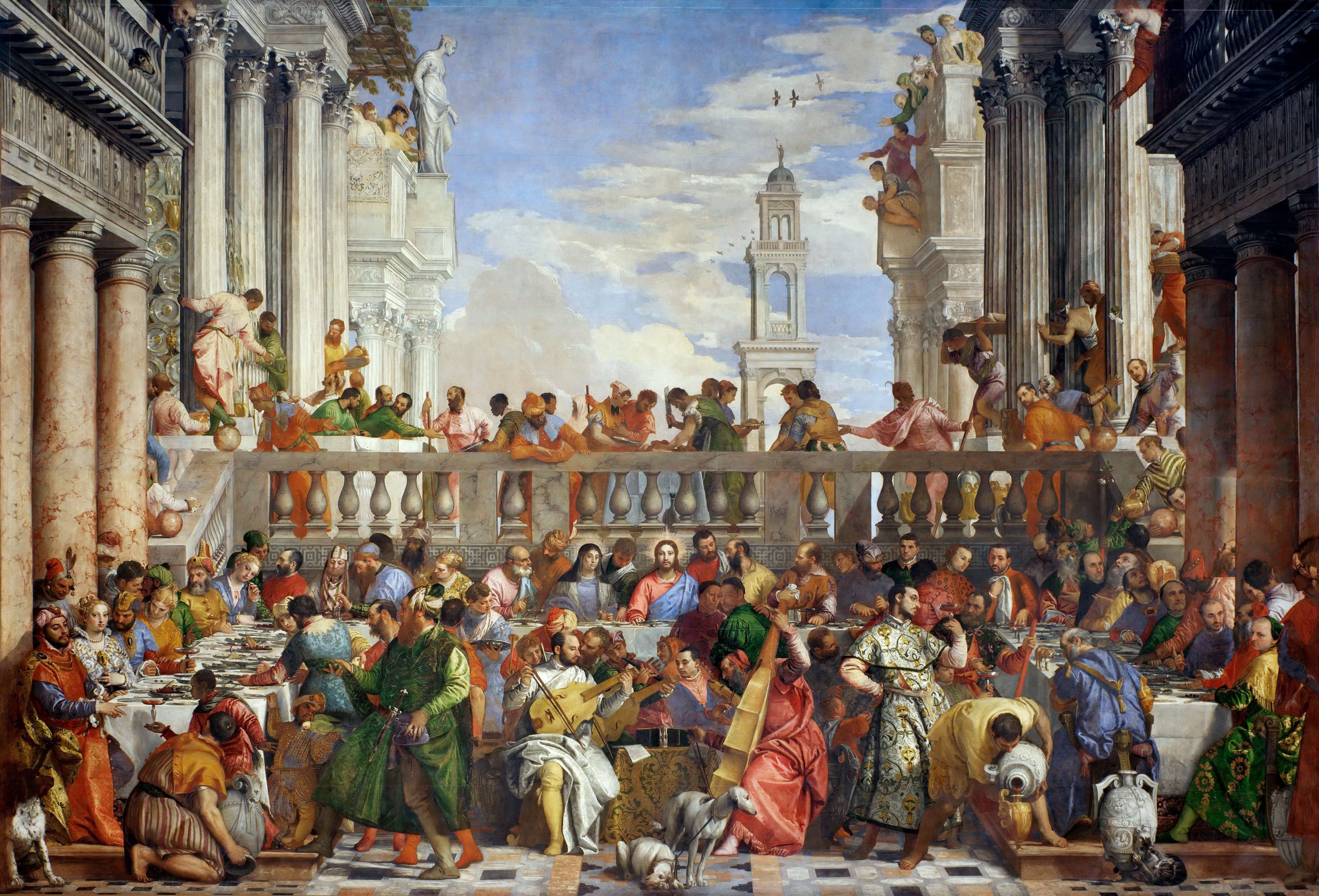 The Wedding Feast at Cana [Paolo Veronese] Sartle See Art Differently