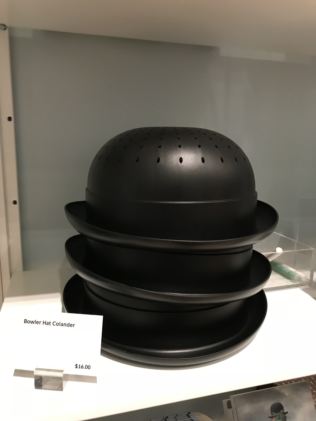 bowler hat colander