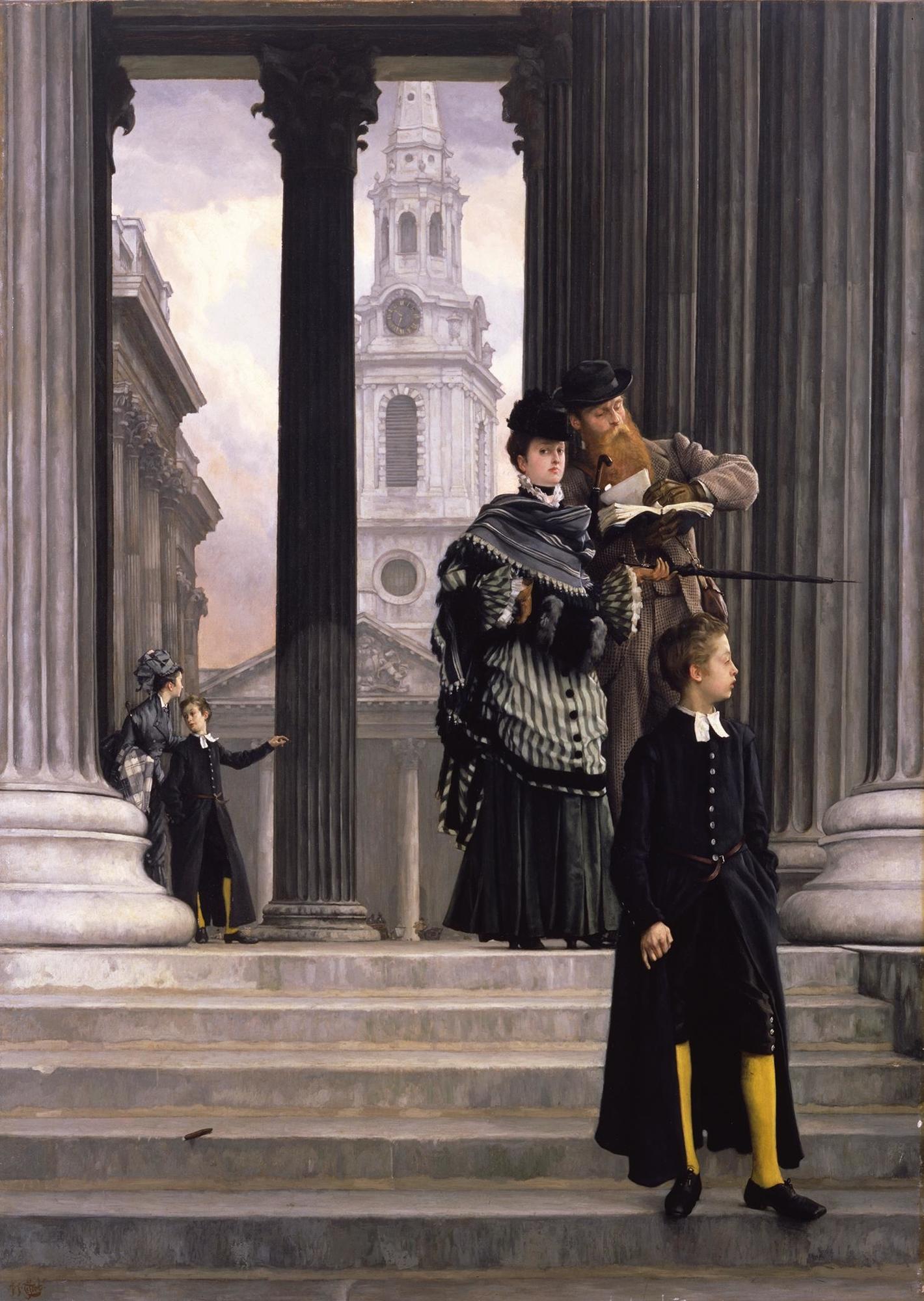 London Visitors James Tissot Sartle Rogue Art History