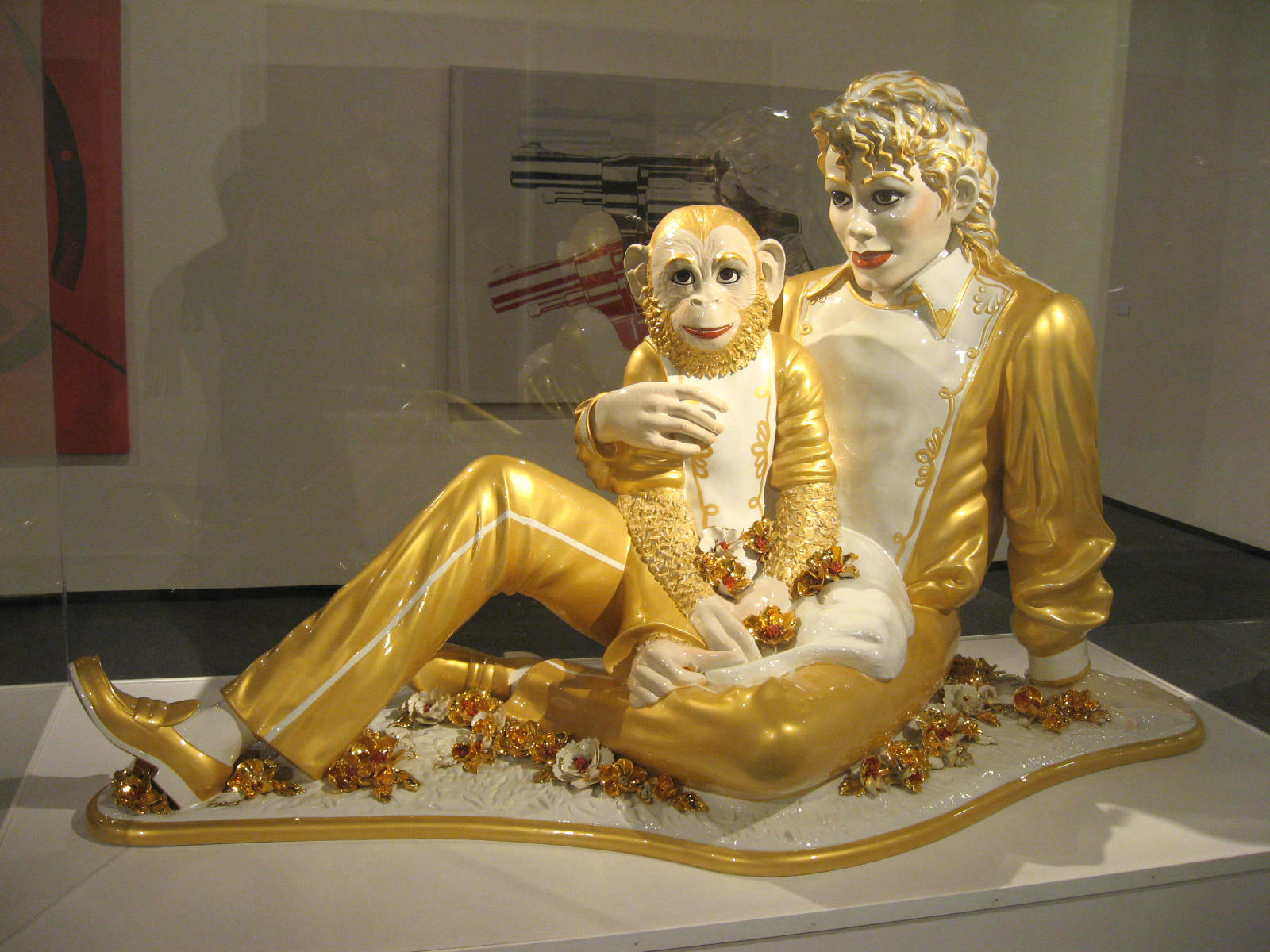 Michael Jackson Porn Art - Michael Jackson and Bubbles [Jeff Koons] | Sartle - Rogue Art History