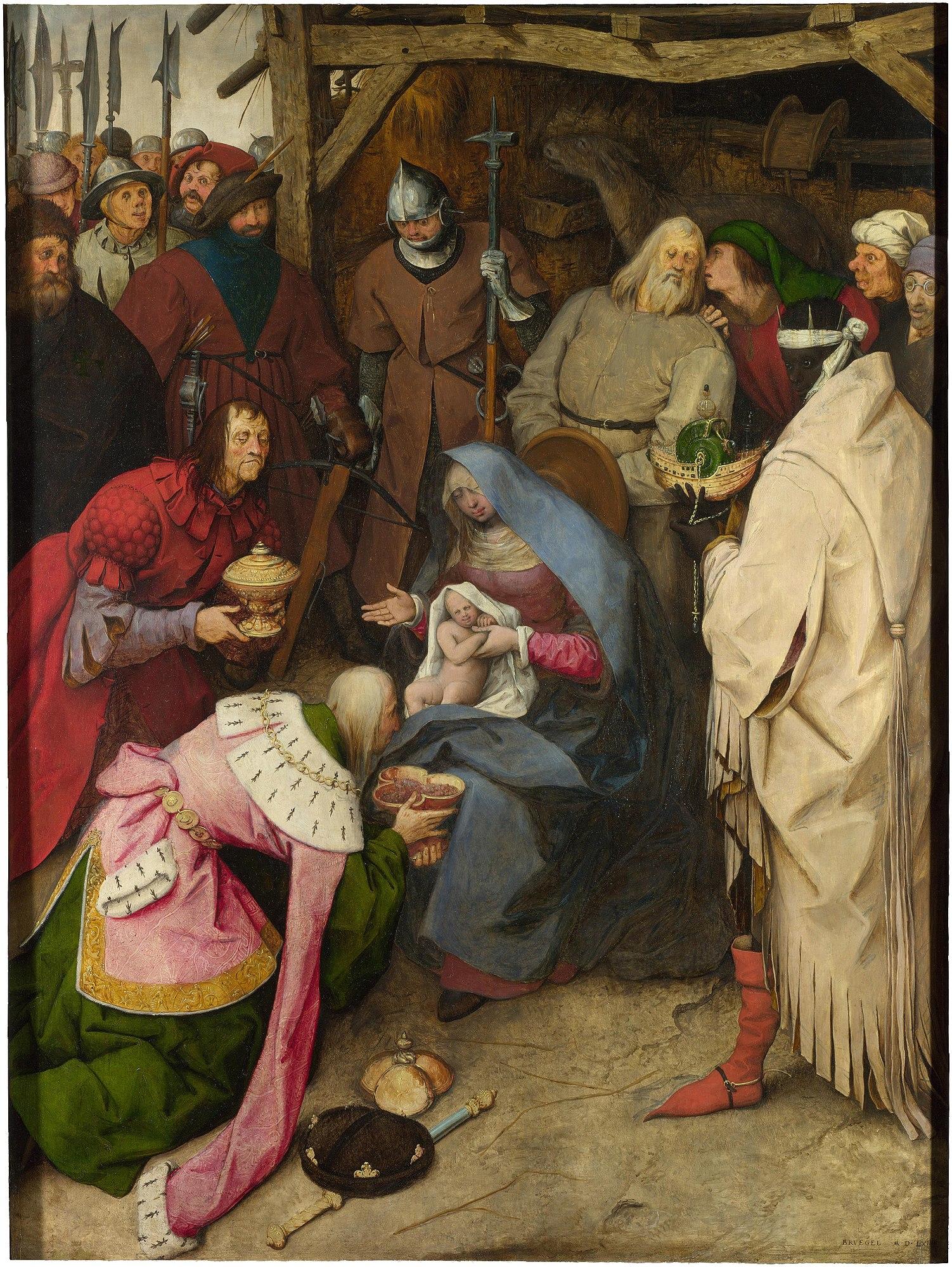 The Adoration of the Kings Pieter Brueghel the Elder Sartle