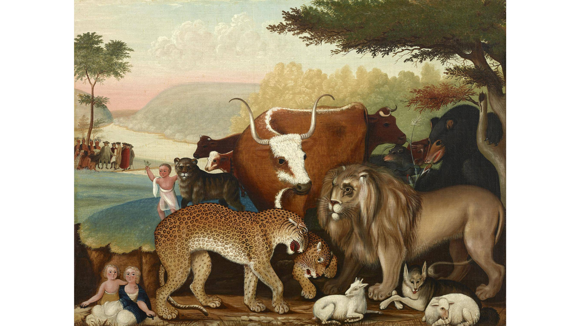 The Peaceable Kingdom Edward Hicks Sartle Rogue Art History